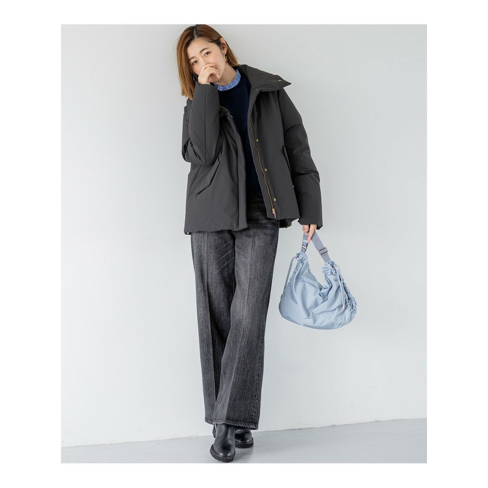 【先行予約/一部店舗限定/撥水加工】ミリタリー Aライン ダウンコート2
