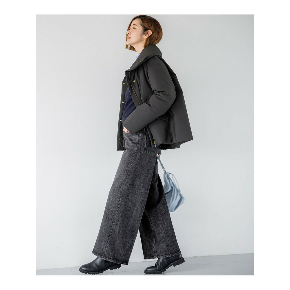 【先行予約/一部店舗限定/撥水加工】ミリタリー Aライン ダウンコート4