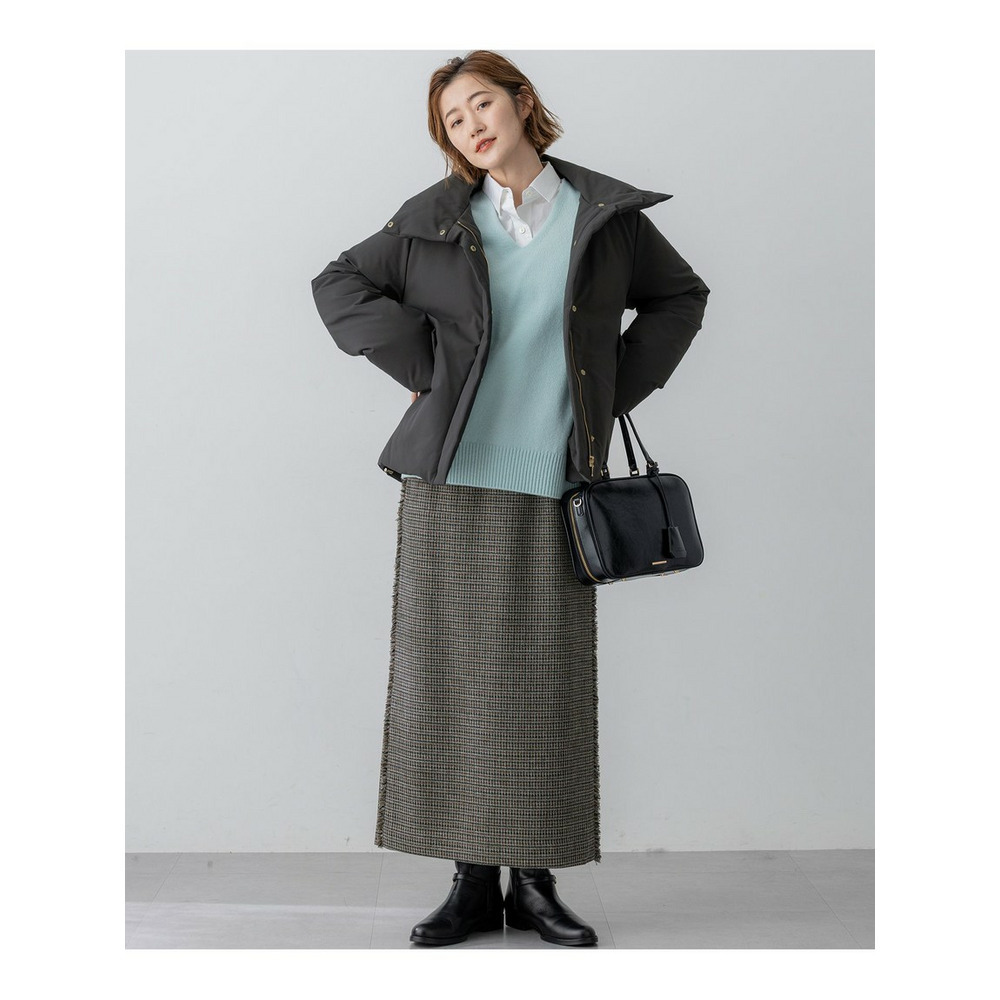 【先行予約/一部店舗限定/撥水加工】ミリタリー Aライン ダウンコート5