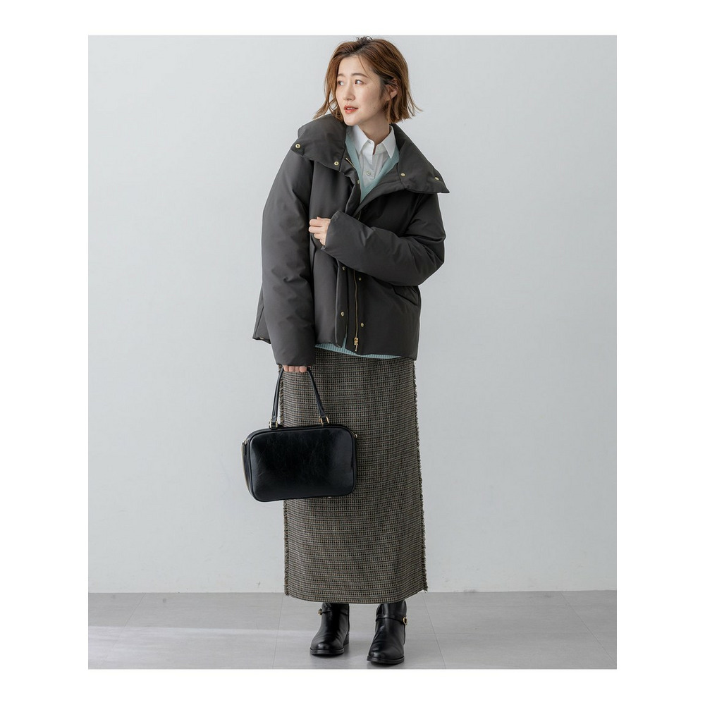 【先行予約/一部店舗限定/撥水加工】ミリタリー Aライン ダウンコート6