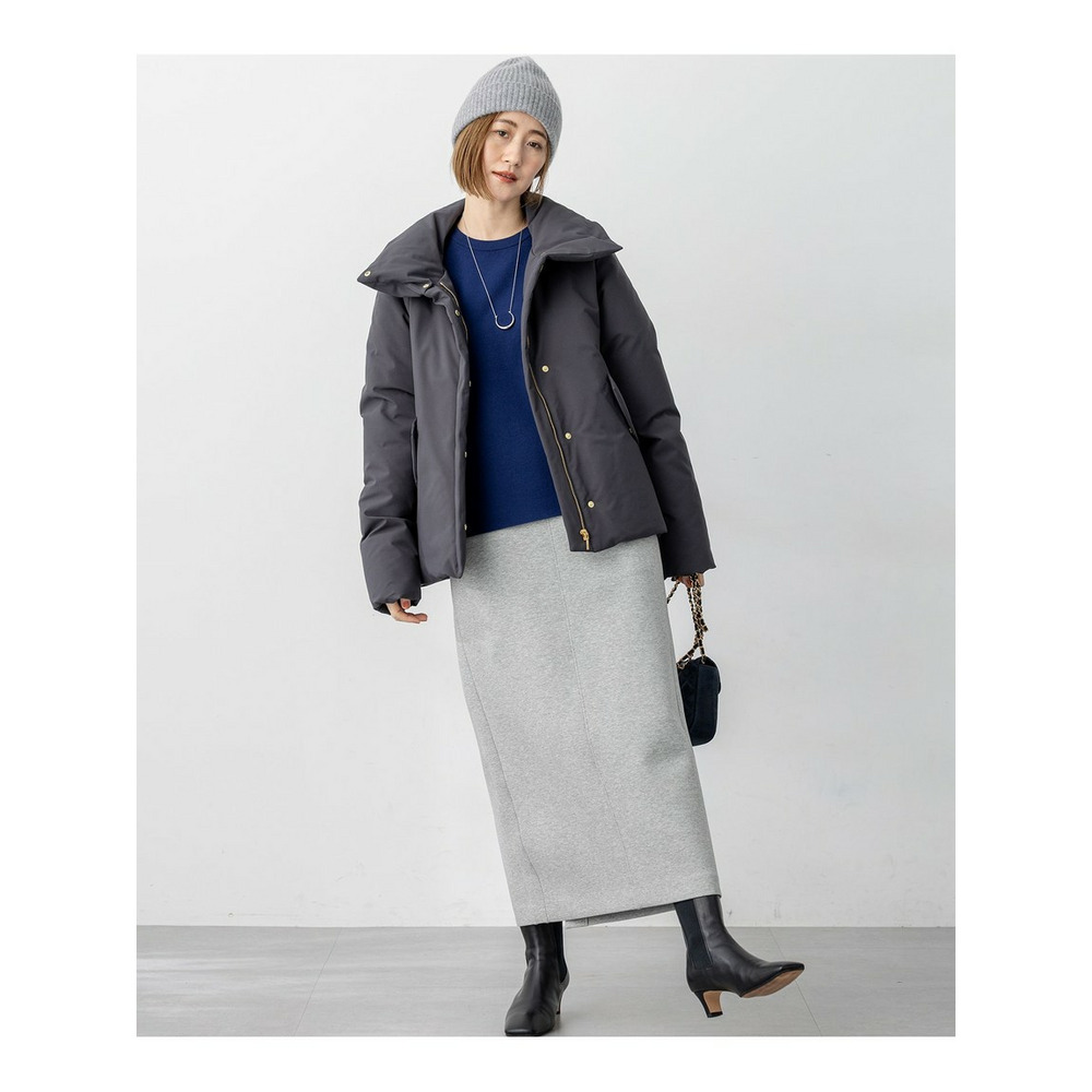 【先行予約/一部店舗限定/撥水加工】ミリタリー Aライン ダウンコート8