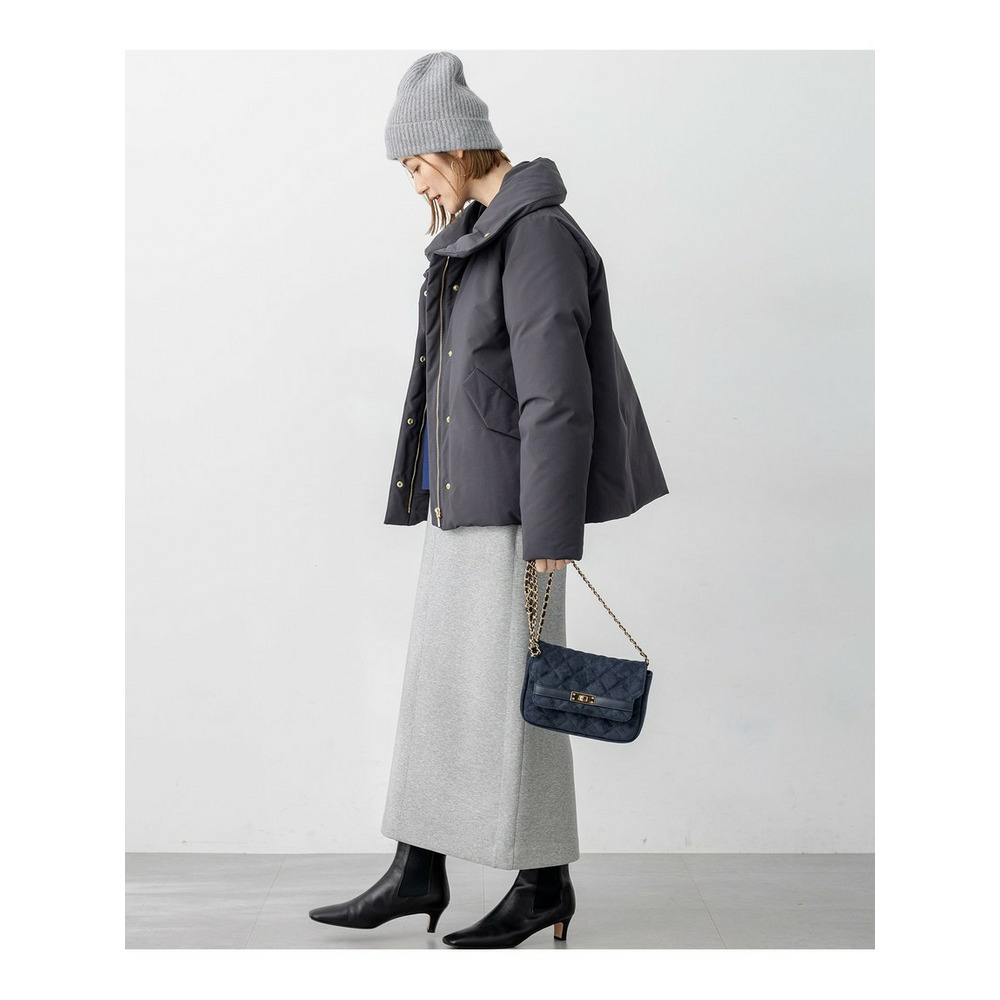 【先行予約/一部店舗限定/撥水加工】ミリタリー Aライン ダウンコート9