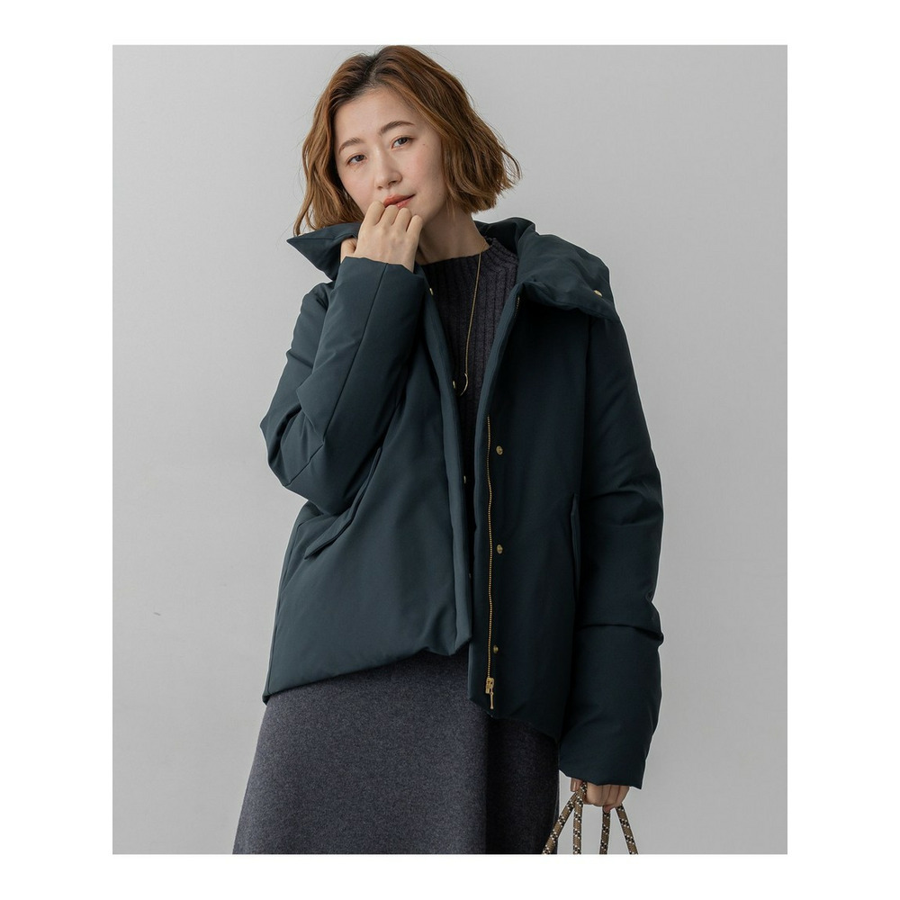 【先行予約/一部店舗限定/撥水加工】ミリタリー Aライン ダウンコート1