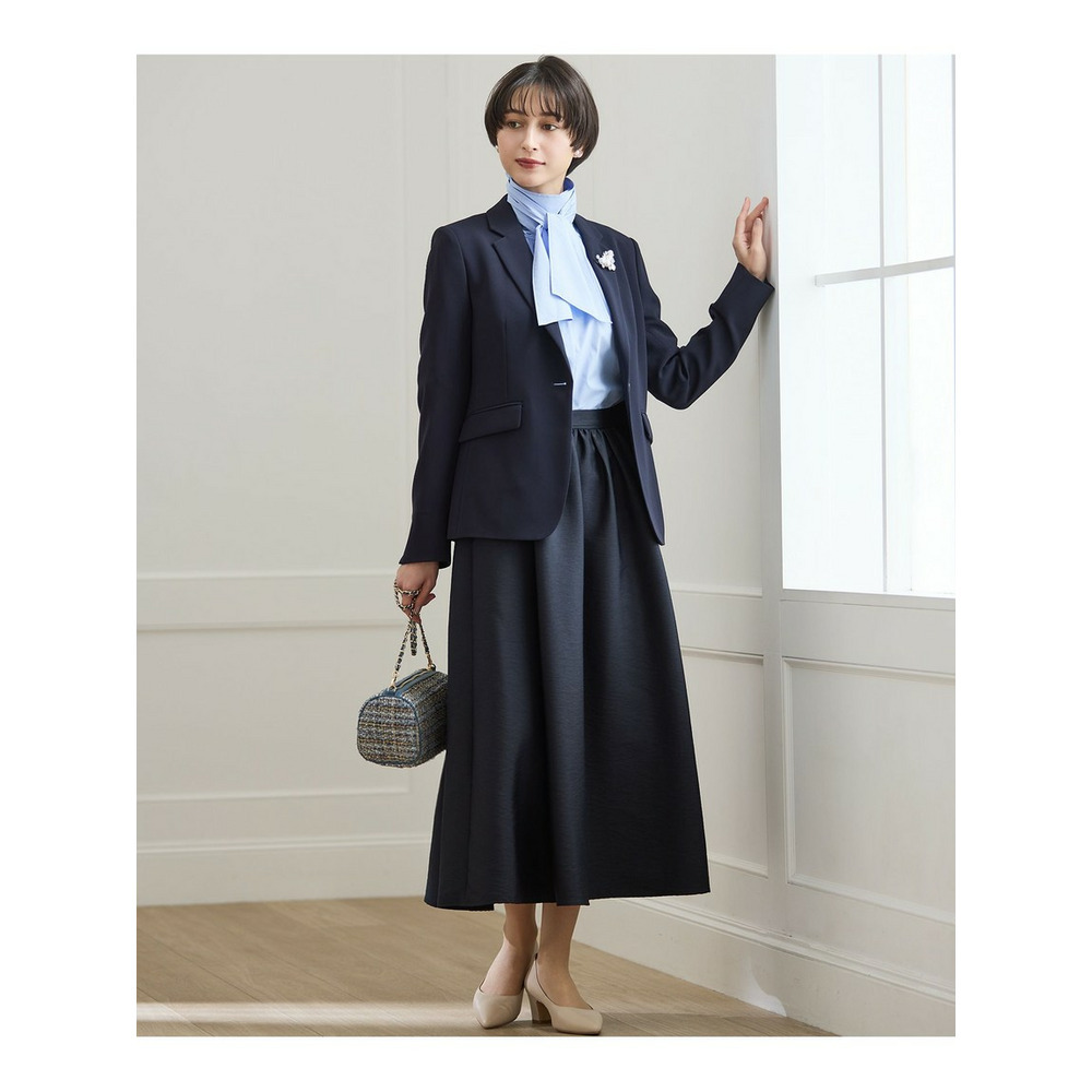 【洗える】フルーフィーツイル フレア スカート11