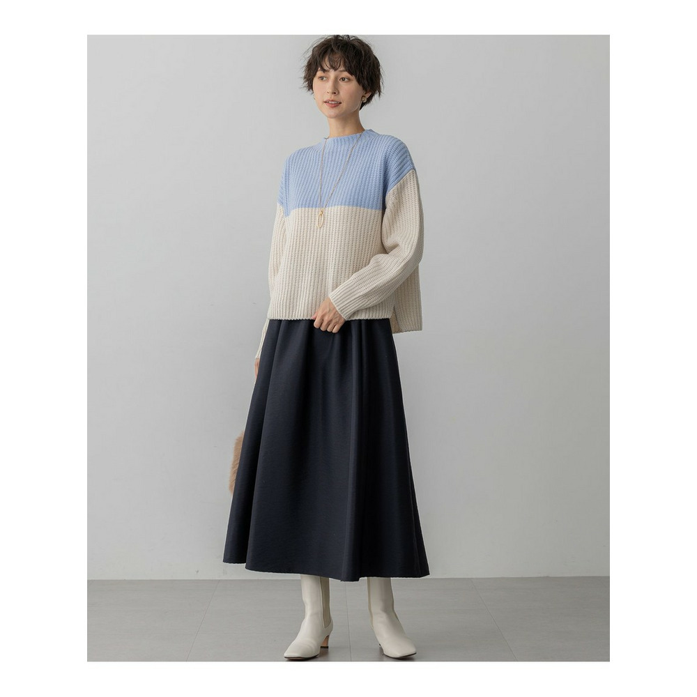 【洗える】フルーフィーツイル フレア スカート12