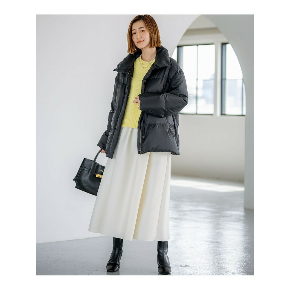 【洗える】フルーフィーツイル フレア スカート4