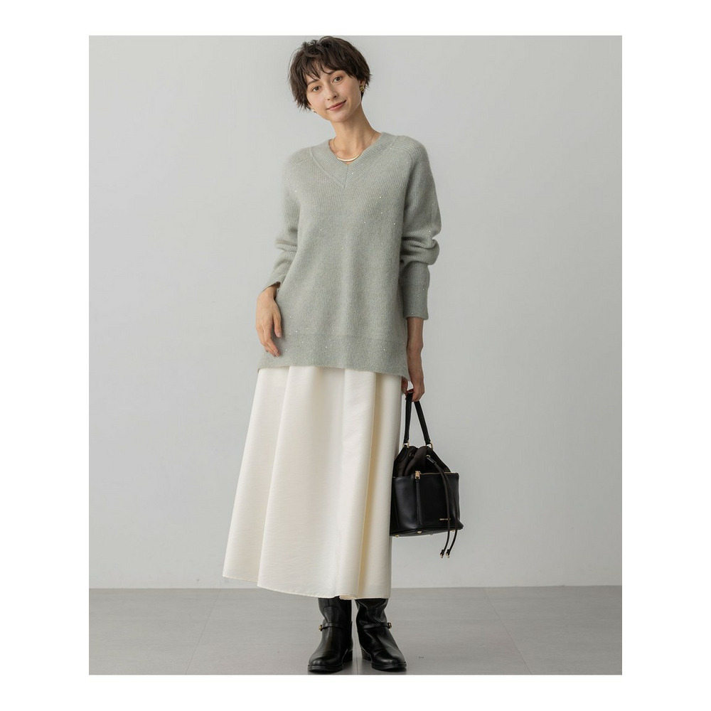 【洗える】フルーフィーツイル フレア スカート5