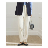 【洗える】ウォームストレッチ テーパード パンツ