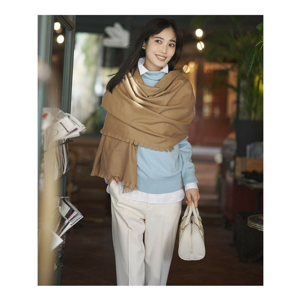 【洗える】ウォームストレッチ テーパード パンツ6