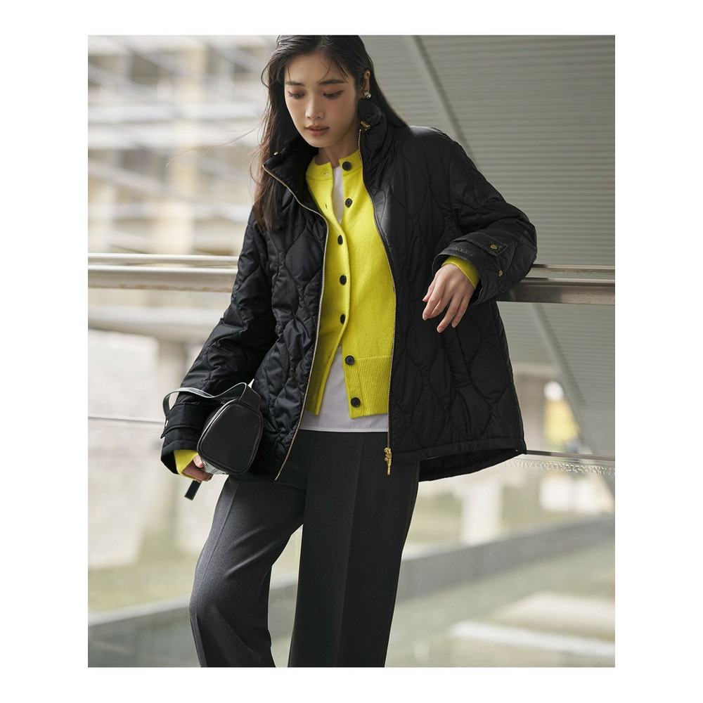 【洗える】ウォームストレッチ ワイド パンツ2