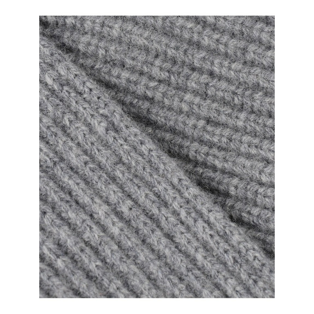 【洗える】ウールカシミヤチャンキー クロップド スキッパーニット11