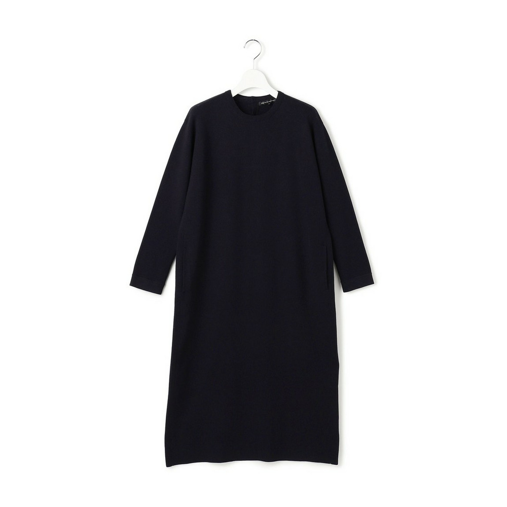 【洗える/吊り干しOK】ヴィスコースストレッチ レース襟 ワンピース13