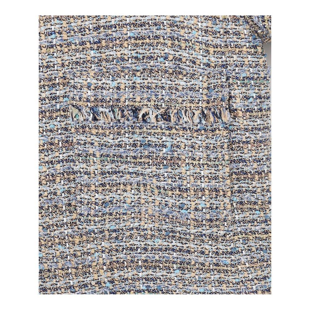 GIOLICAツイード ノーカラー ジャケット14