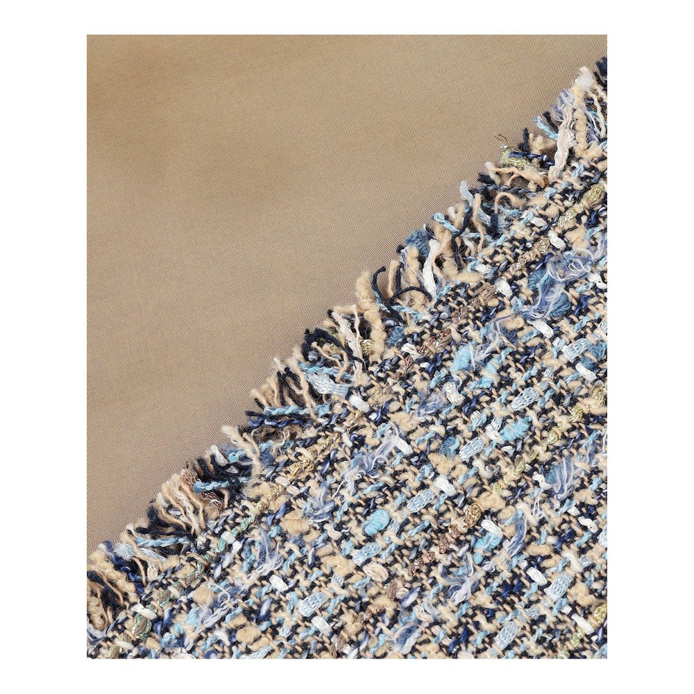 GIOLICAツイード ノーカラー ジャケット15