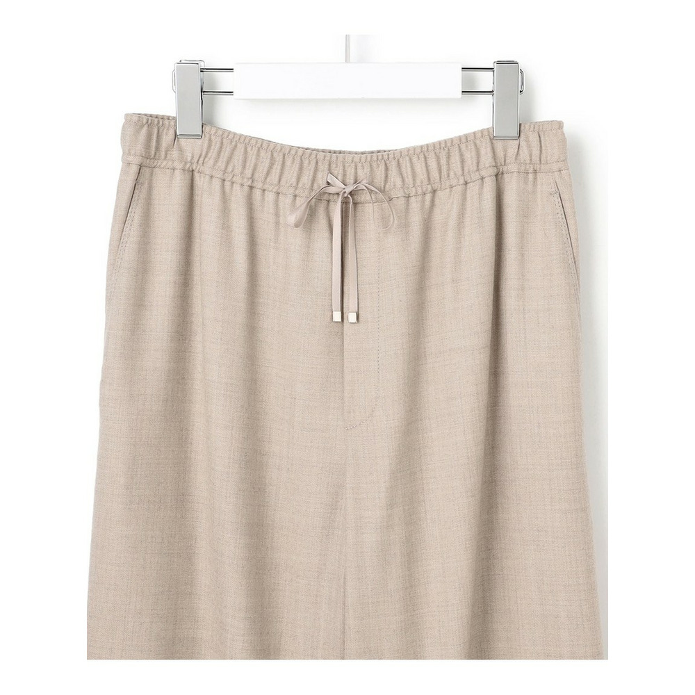 【洗える】ハイカウントフラノ ドロスト ワイド パンツ14