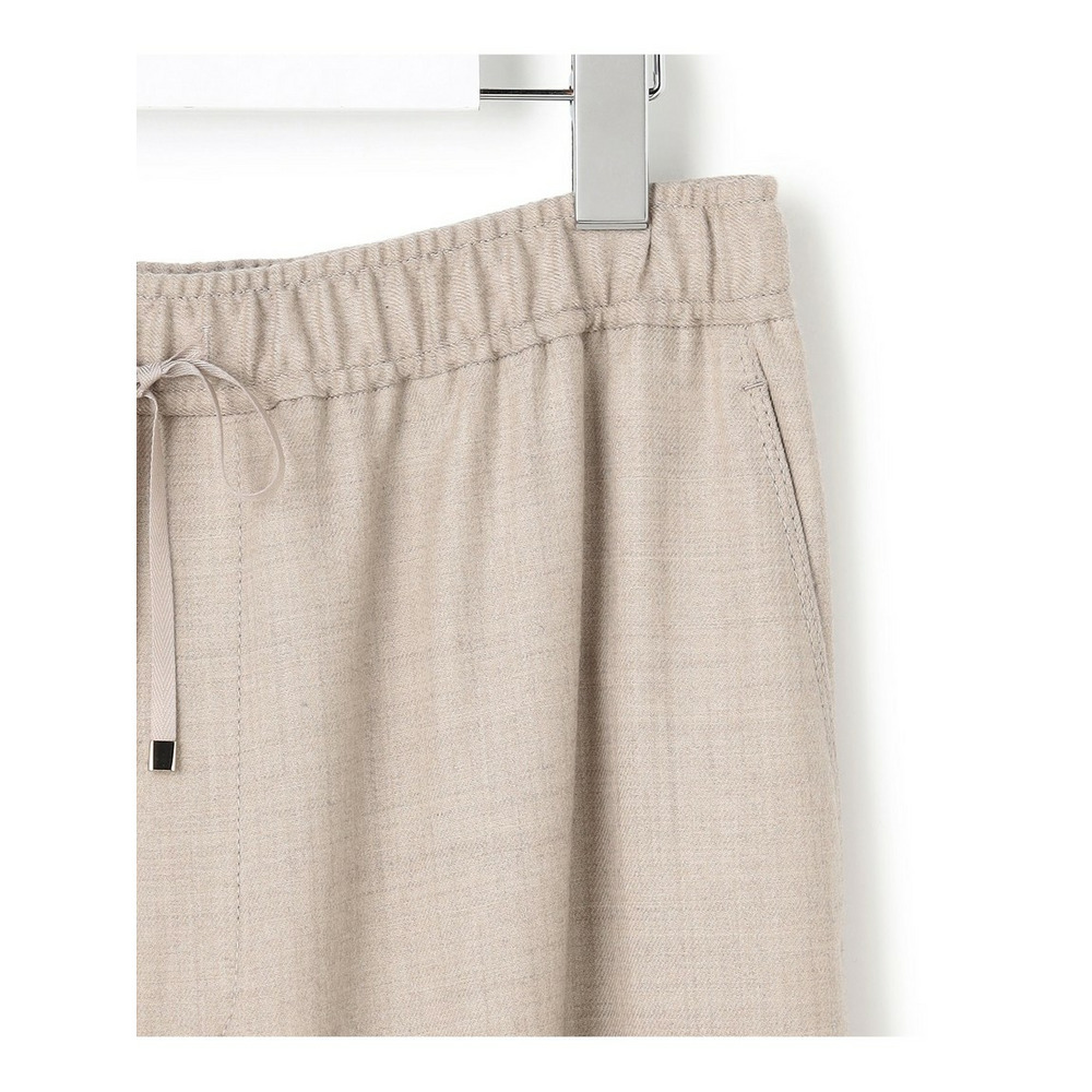 【洗える】ハイカウントフラノ ドロスト ワイド パンツ15