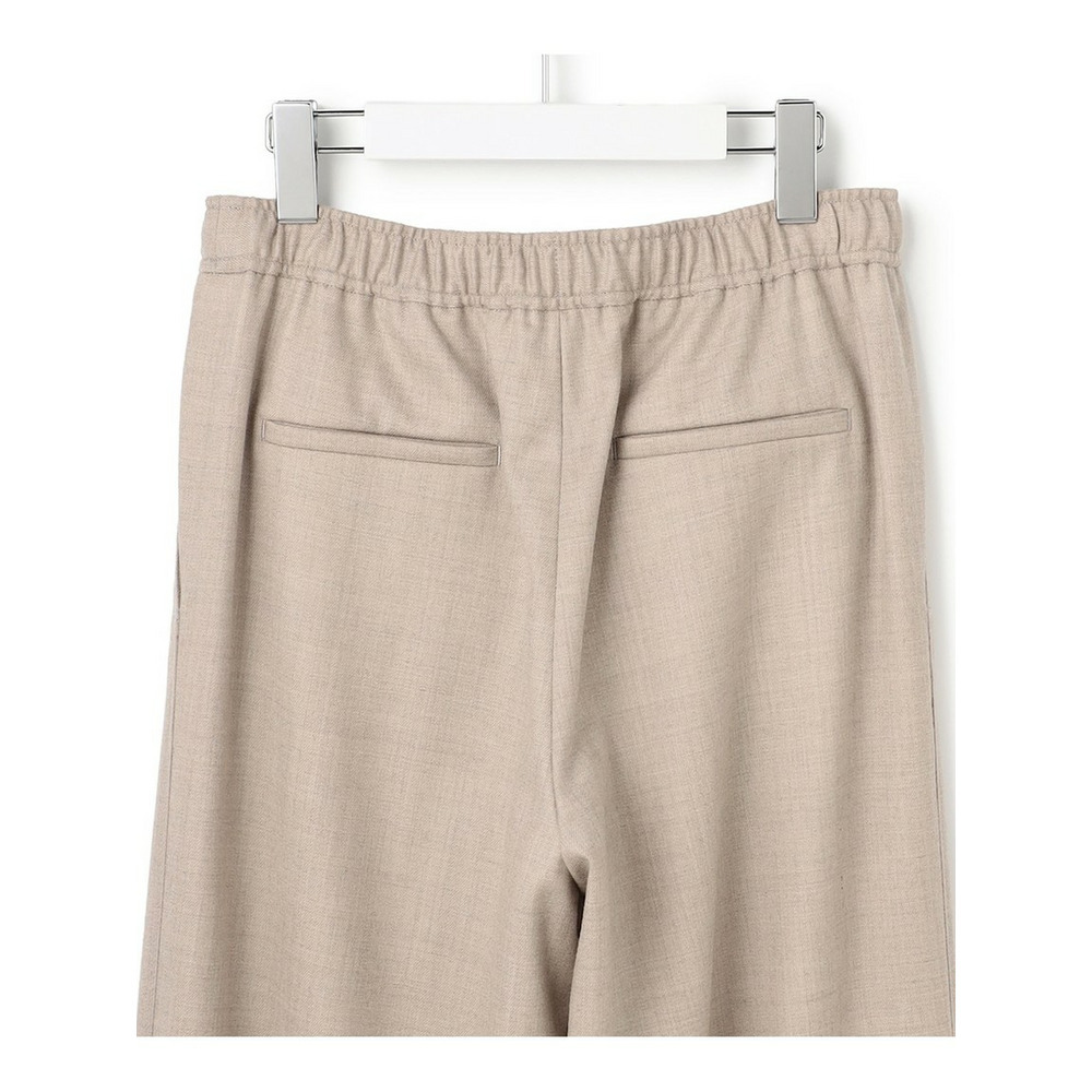 【洗える】ハイカウントフラノ ドロスト ワイド パンツ16