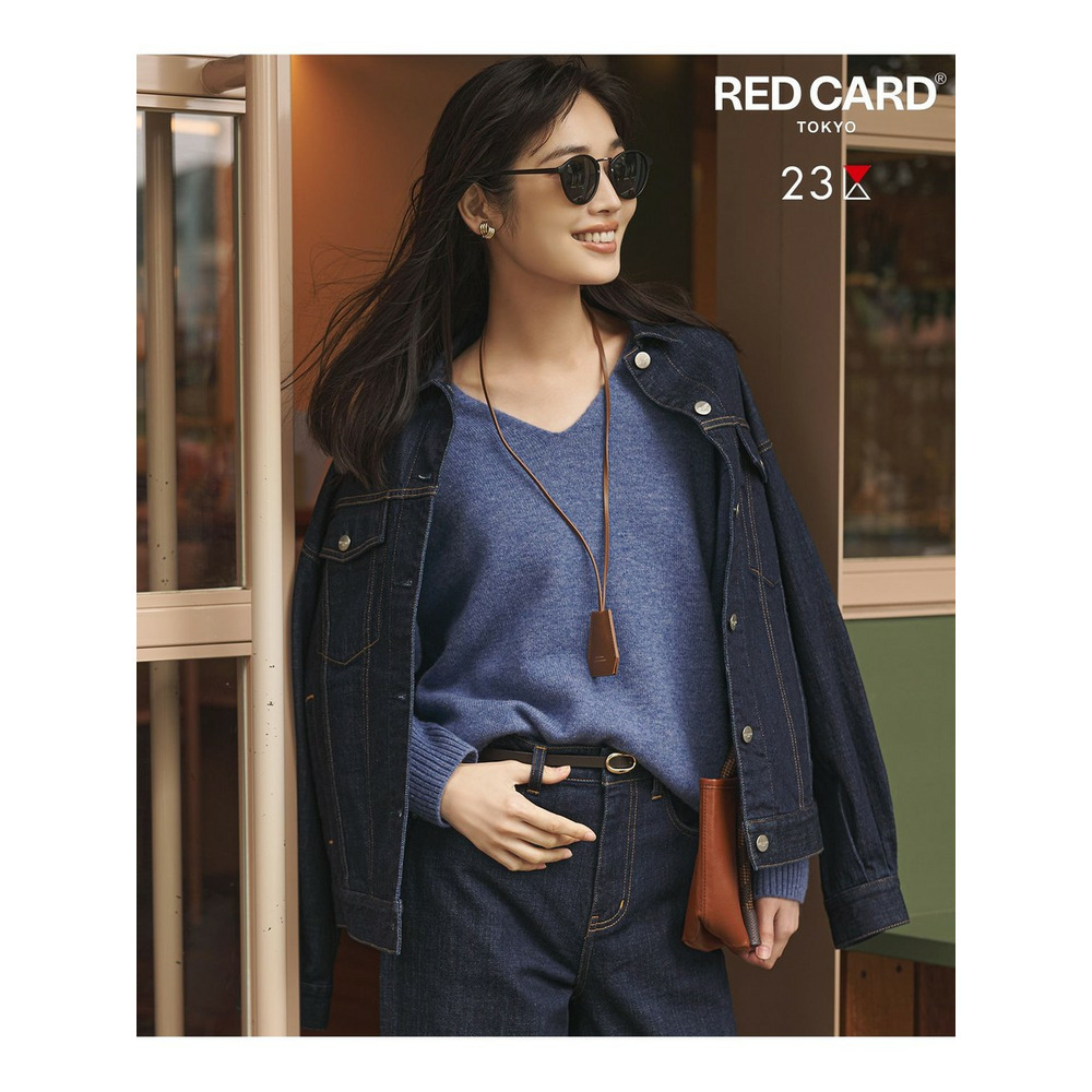 【滝沢眞規子さん着用/RED CARD TOKYO×23区】オーバーサイズ デニム ジャケット1