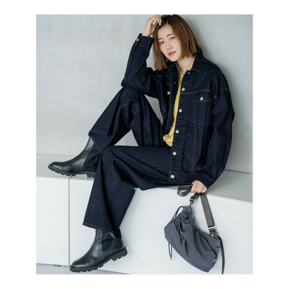 【滝沢眞規子さん着用/RED CARD TOKYO×23区】オーバーサイズ デニム ジャケット3