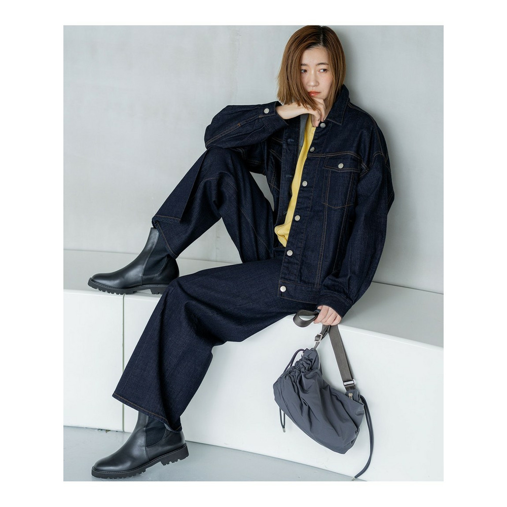 【滝沢眞規子さん着用/RED CARD TOKYO×23区】オーバーサイズ デニム ジャケット4