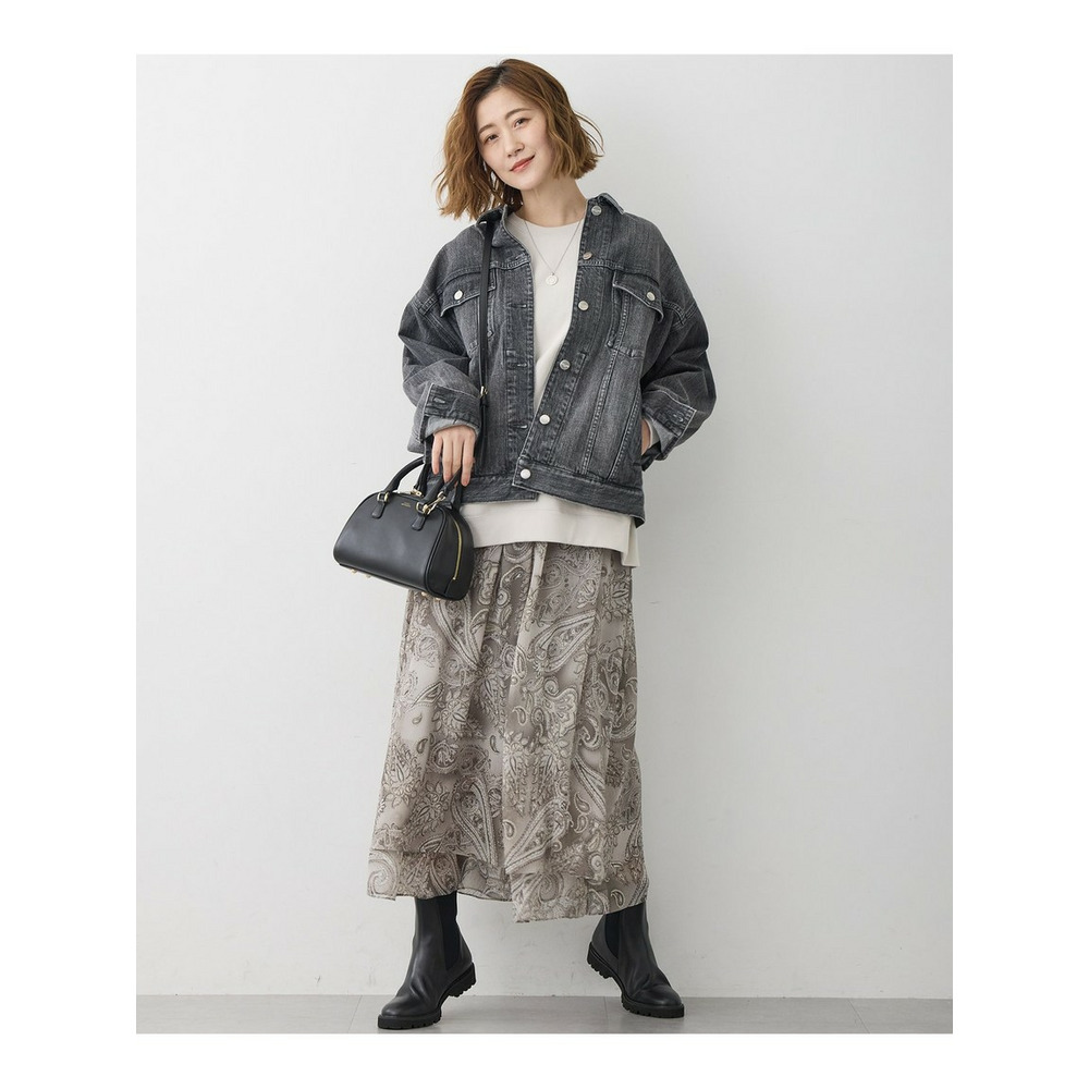 【滝沢眞規子さん着用/RED CARD TOKYO×23区】オーバーサイズ デニム ジャケット6