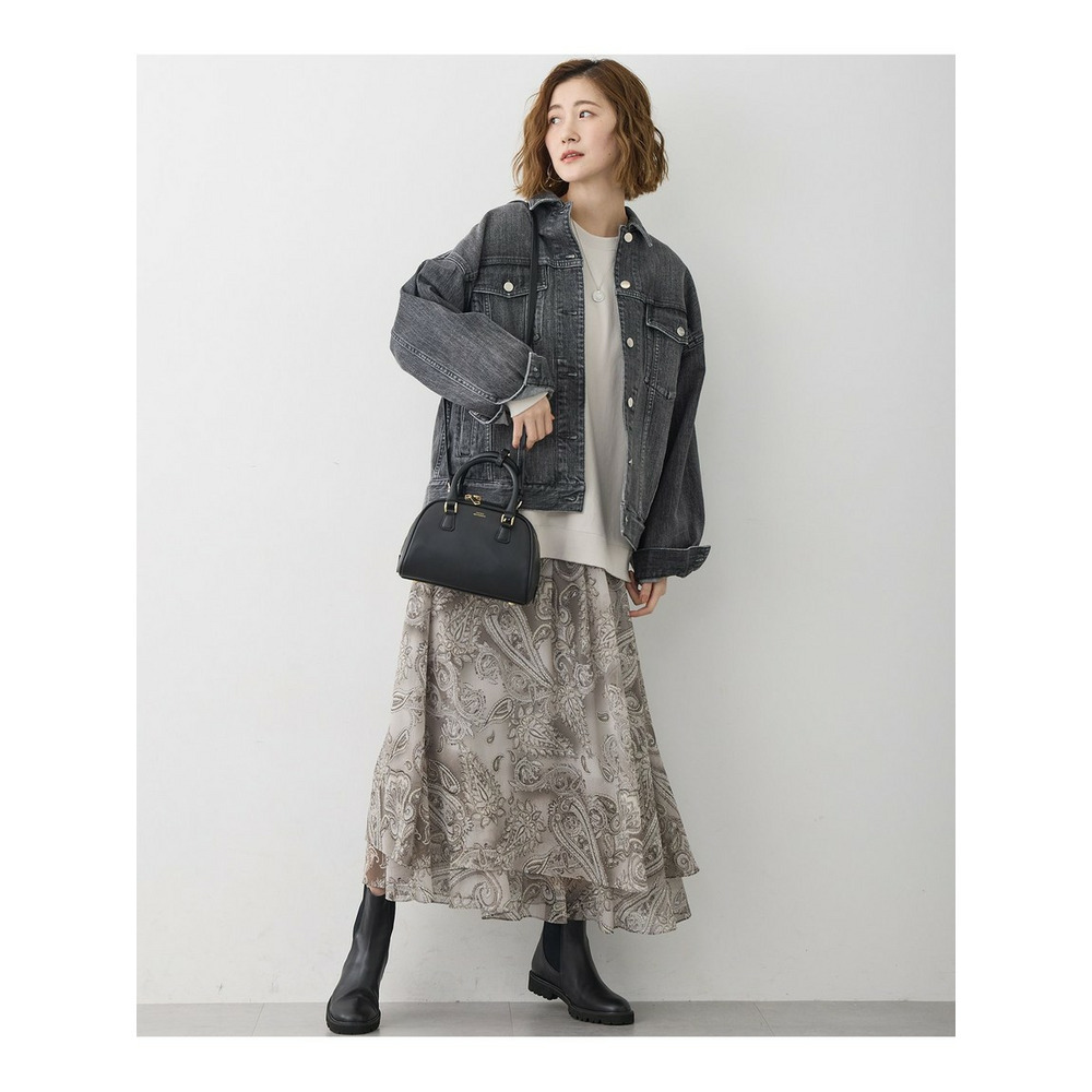 【滝沢眞規子さん着用/RED CARD TOKYO×23区】オーバーサイズ デニム ジャケット7