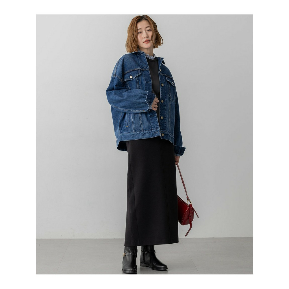 【滝沢眞規子さん着用/RED CARD TOKYO×23区】オーバーサイズ デニム ジャケット9