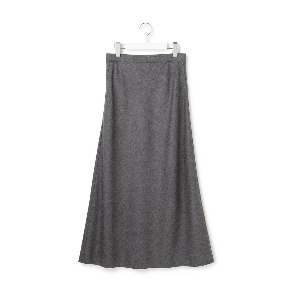 【一部先行予約/洗える】ハイカウントフラノ フレア スカート13