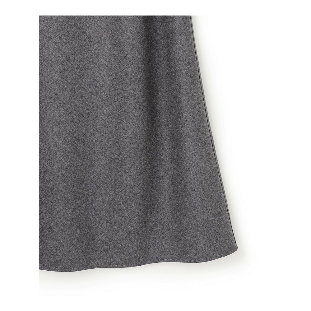 【一部先行予約/洗える】ハイカウントフラノ フレア スカート15