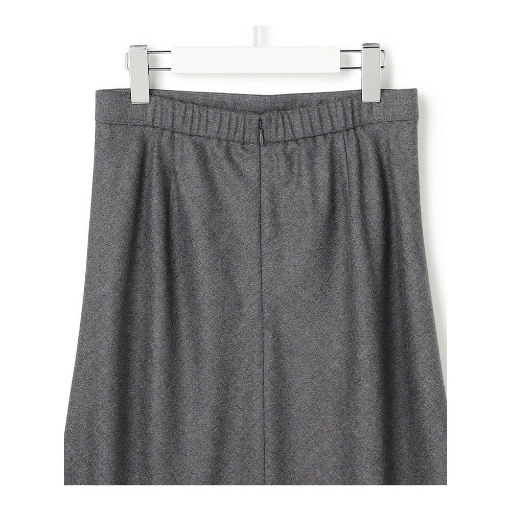 【一部先行予約/洗える】ハイカウントフラノ フレア スカート18