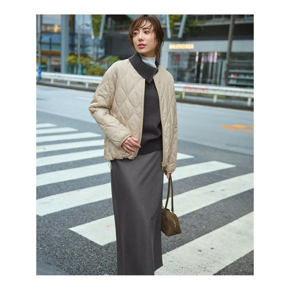 【一部先行予約/洗える】ハイカウントフラノ フレア スカート2