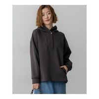 【洗える】コットンエアーダンボール ドロスト フーディー