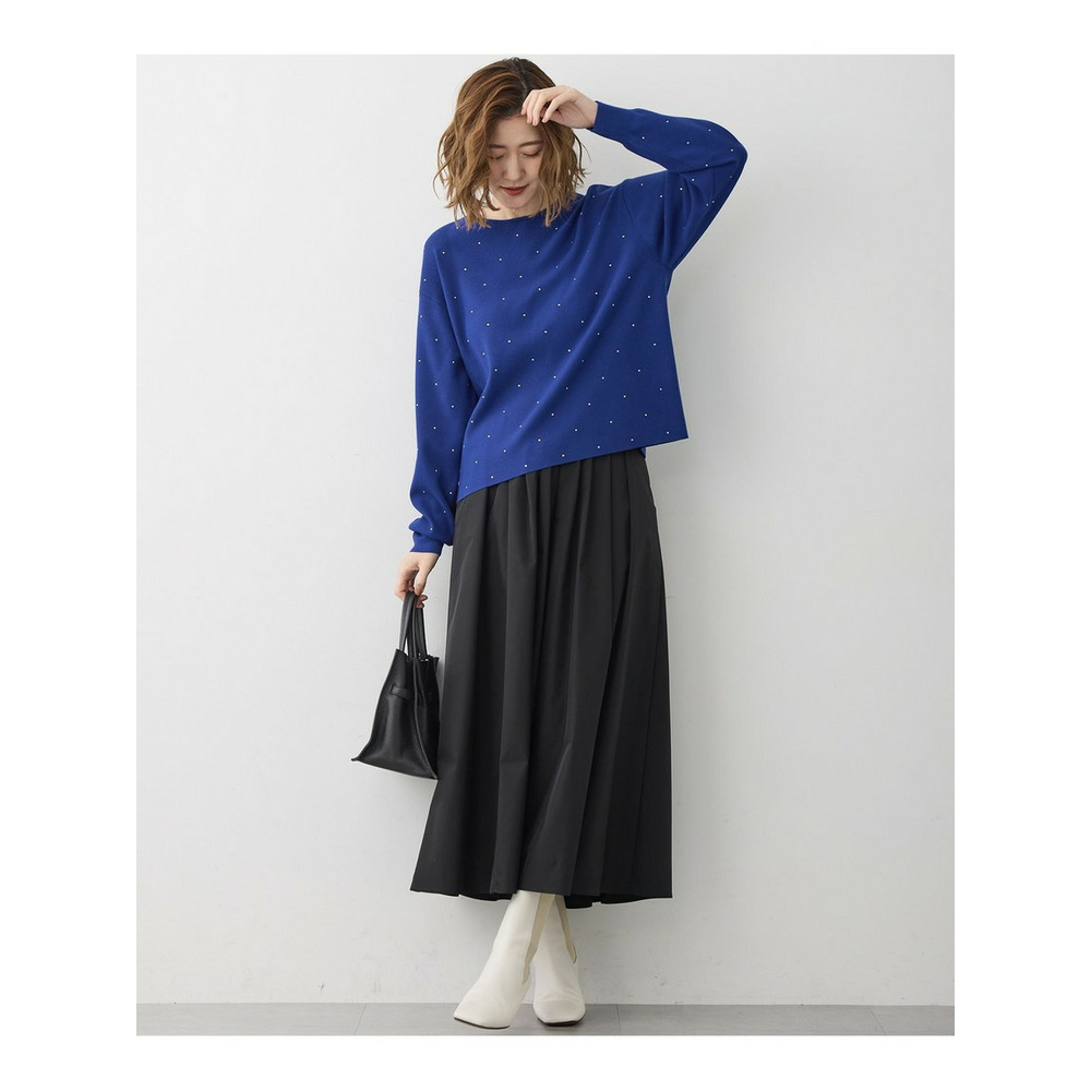 【WEB&一部店舗限定カラーあり】クリスタルホットフィット ニット12