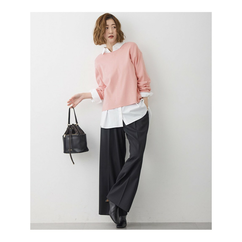 【WEB&一部店舗限定カラーあり】クリスタルホットフィット ニット3