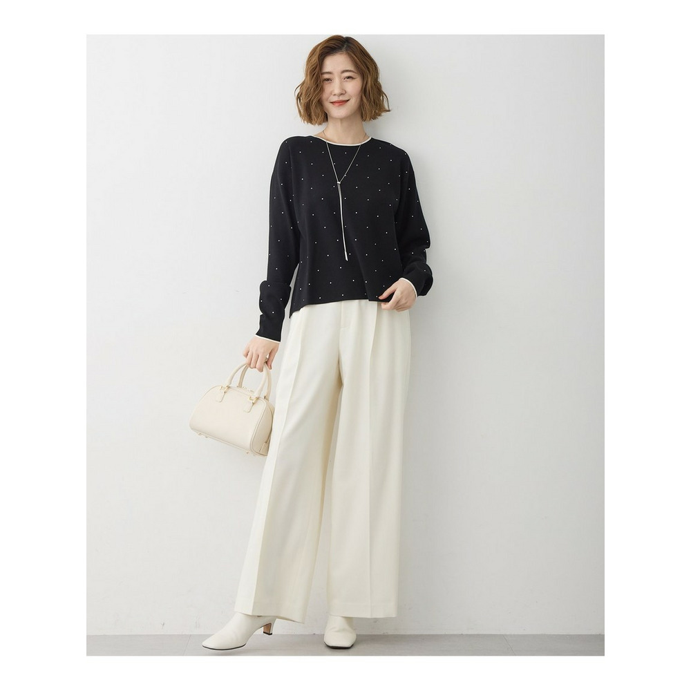 【WEB&一部店舗限定カラーあり】クリスタルホットフィット ニット8