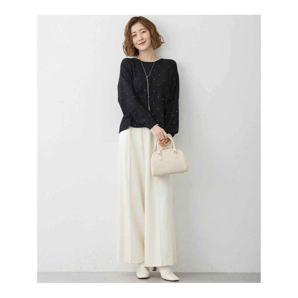 【WEB&一部店舗限定カラーあり】クリスタルホットフィット ニット9