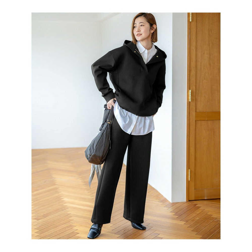 【洗える】コットンエアーダンボール 2WAY カーヴィー パンツ4