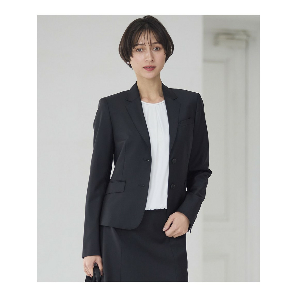 【セットアップ対応】ファインネスウール 二つ釦 ジャケット1