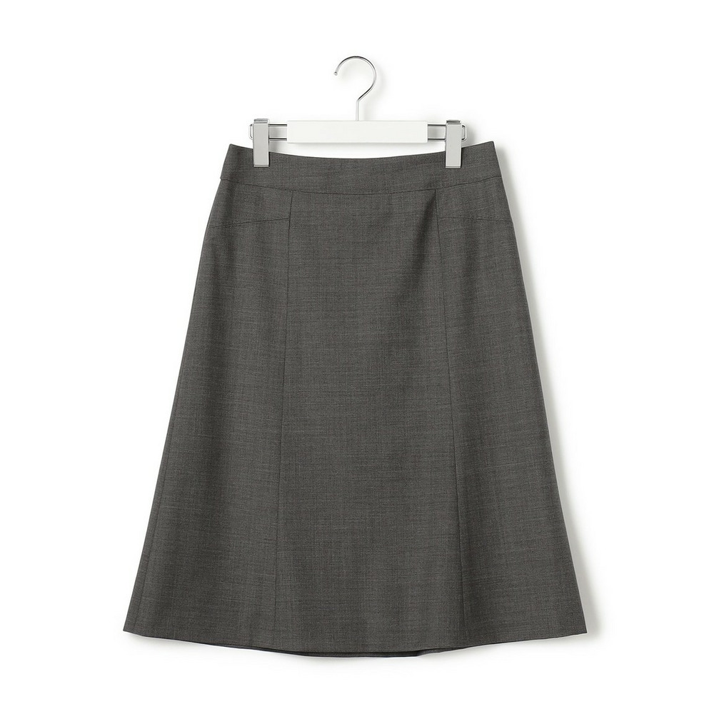 【セットアップ着用】ファインネスウール フレア スカート8