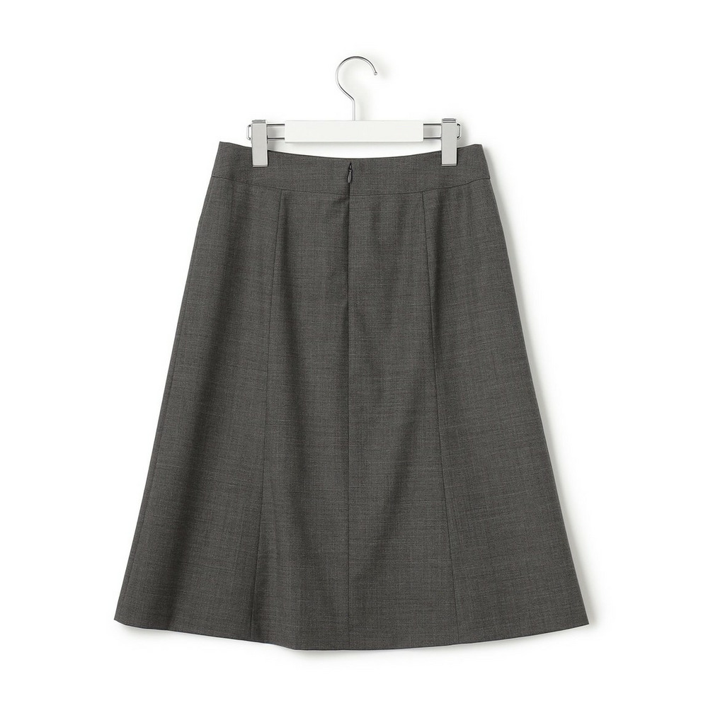 【セットアップ着用】ファインネスウール フレア スカート9