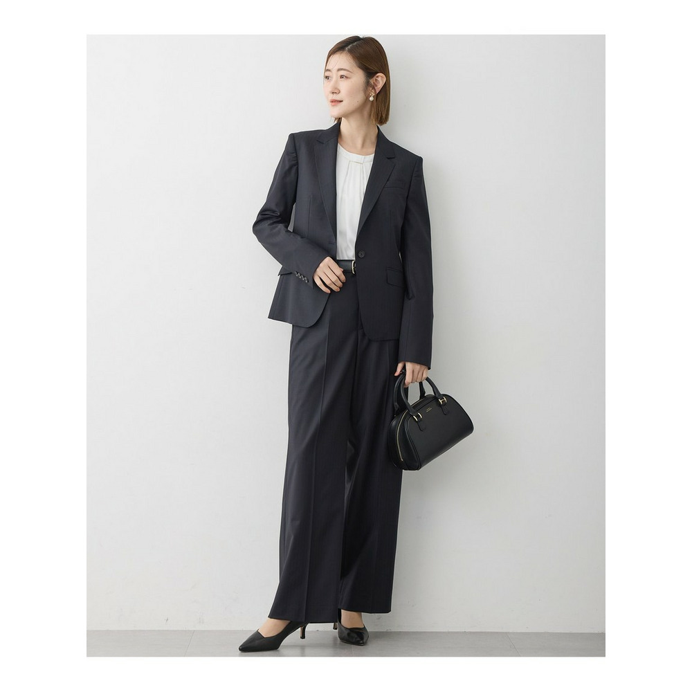 【セットアップ対応】ファインネスウール 一つ釦 ジャケット10