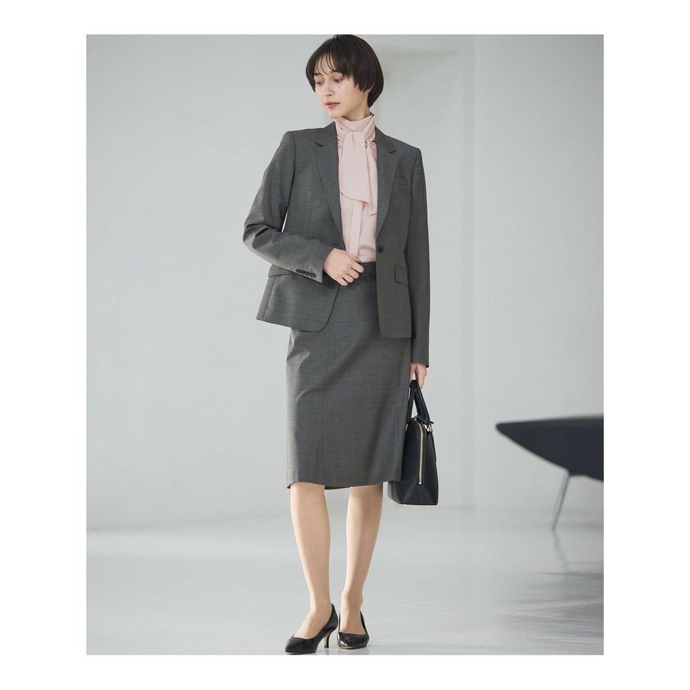 【セットアップ対応】ファインネスウール 一つ釦 ジャケット12