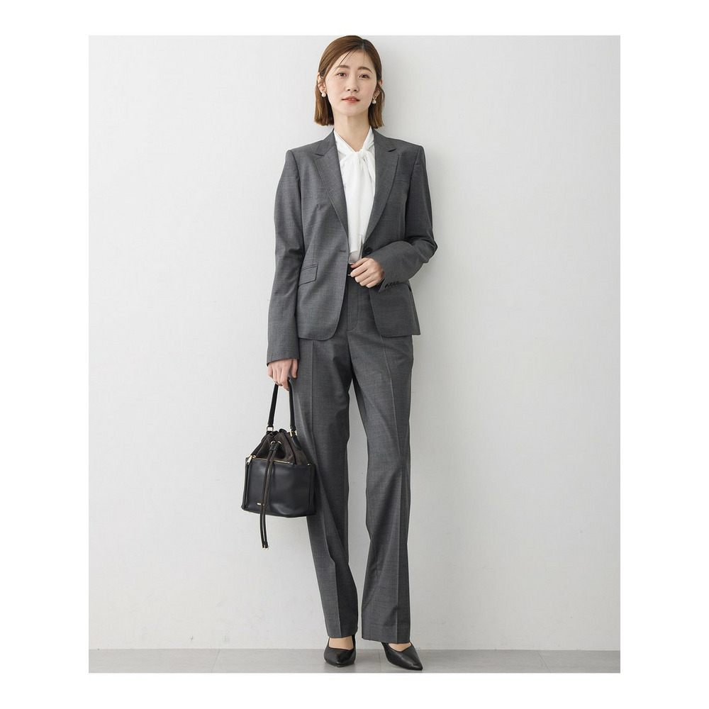 【セットアップ対応】ファインネスウール 一つ釦 ジャケット13