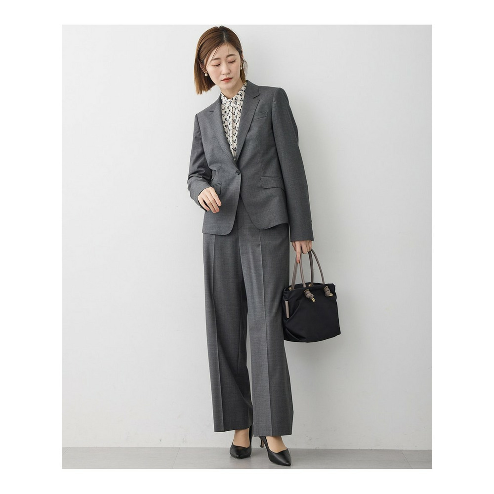 【セットアップ対応】ファインネスウール 一つ釦 ジャケット16