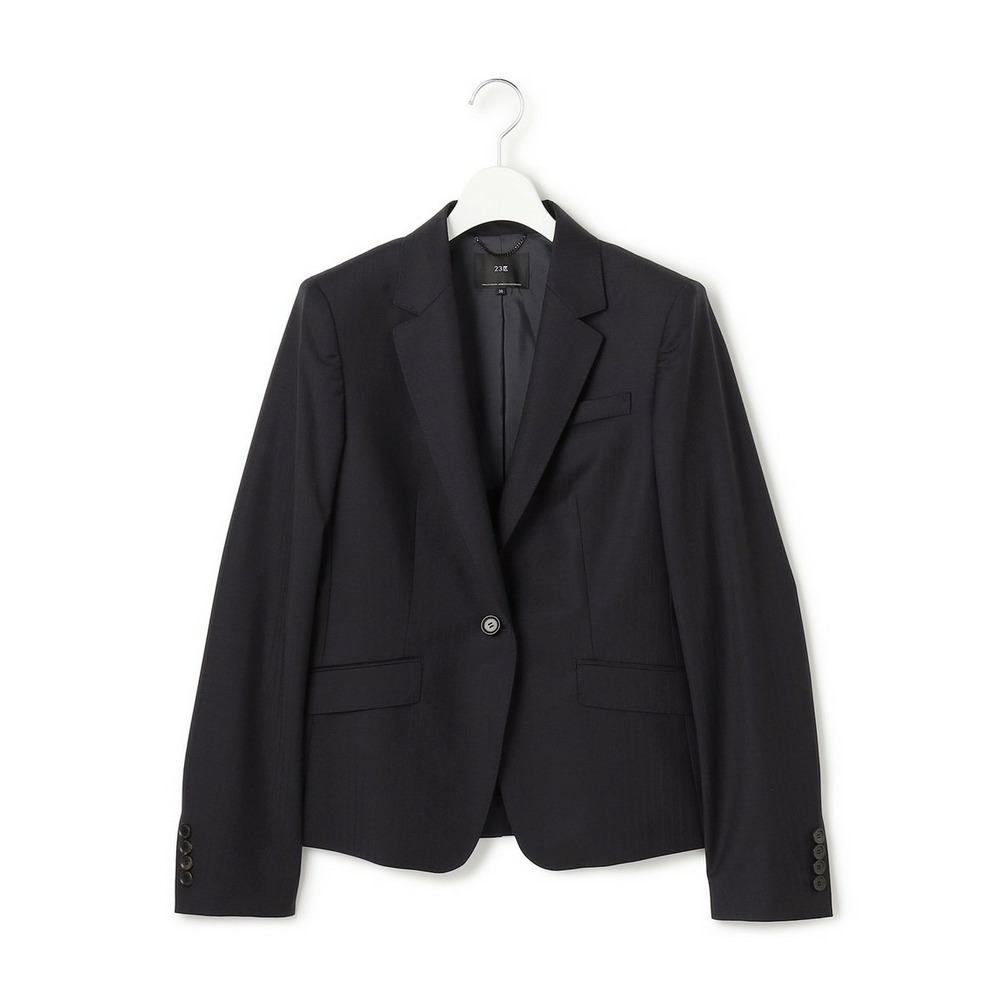 【セットアップ対応】ファインネスウール 一つ釦 ジャケット17