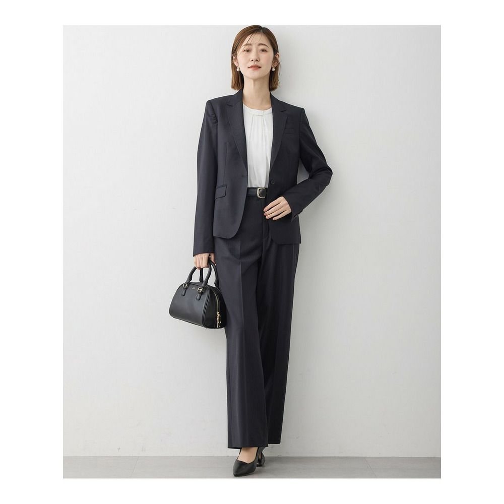 【セットアップ対応】ファインネスウール 一つ釦 ジャケット9