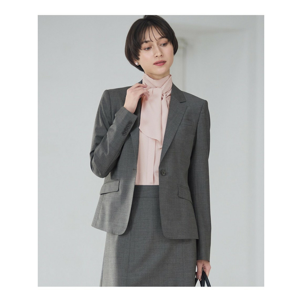 【セットアップ対応】ファインネスウール 一つ釦 ジャケット1