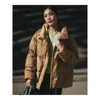 【Oggi掲載】シレータフタ ハイネック ショート ダウンコート