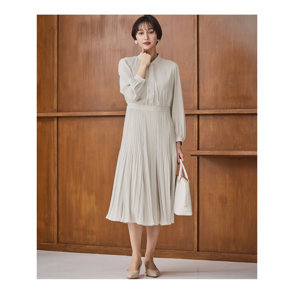 【洗える】クリスタルアムンゼン ウエスト切り替え ワンピース2