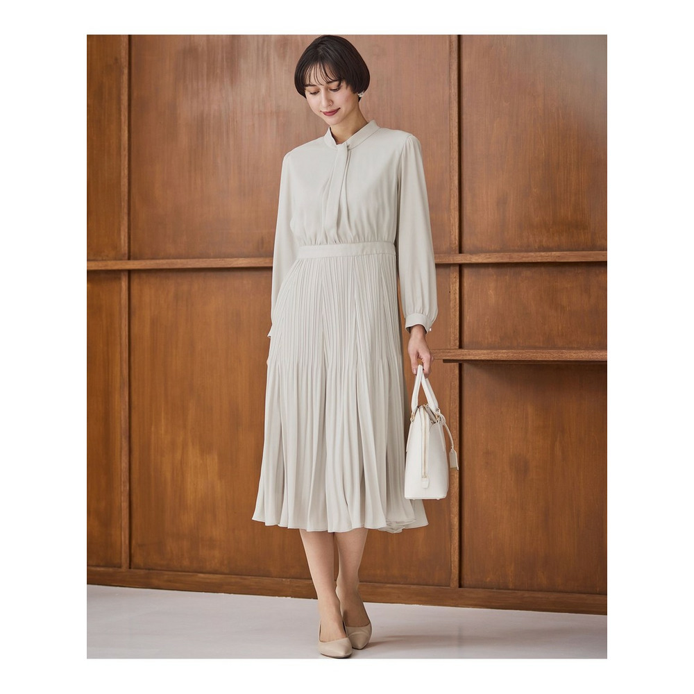 【洗える】クリスタルアムンゼン ウエスト切り替え ワンピース3